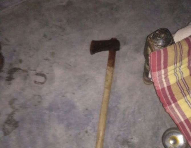 hisar man killed wife with axe and commits suicide