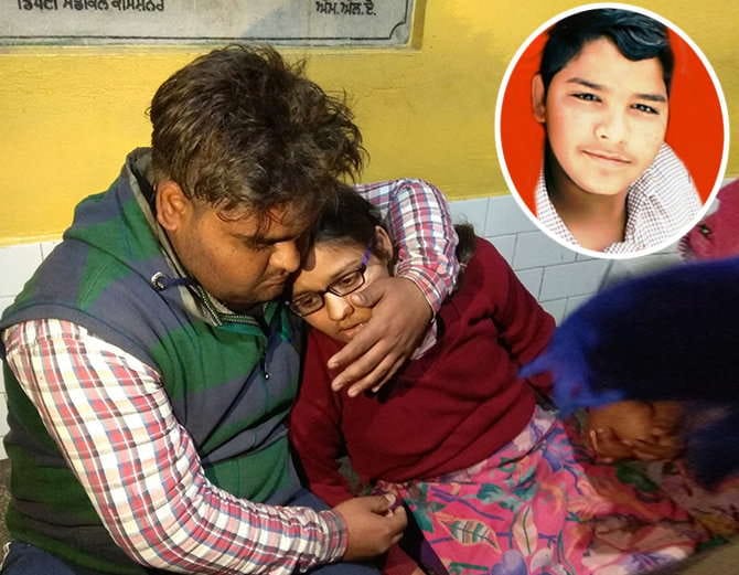 double murder, mother and son killed in hoshiarpur