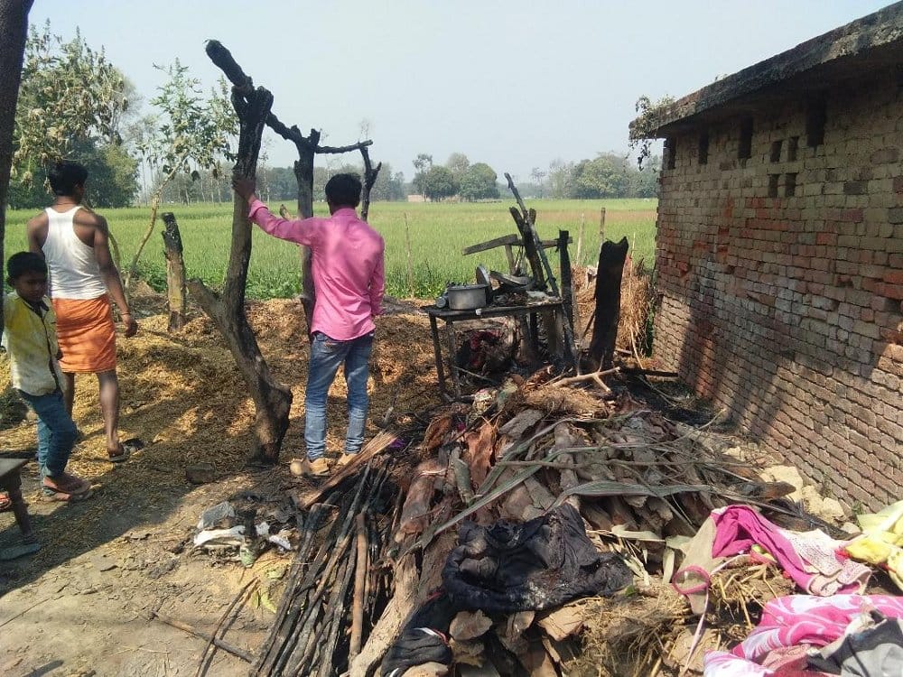 two fishermen died due to fire in a cottage