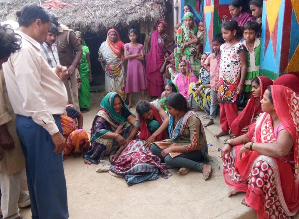 a farmer died by pumping set