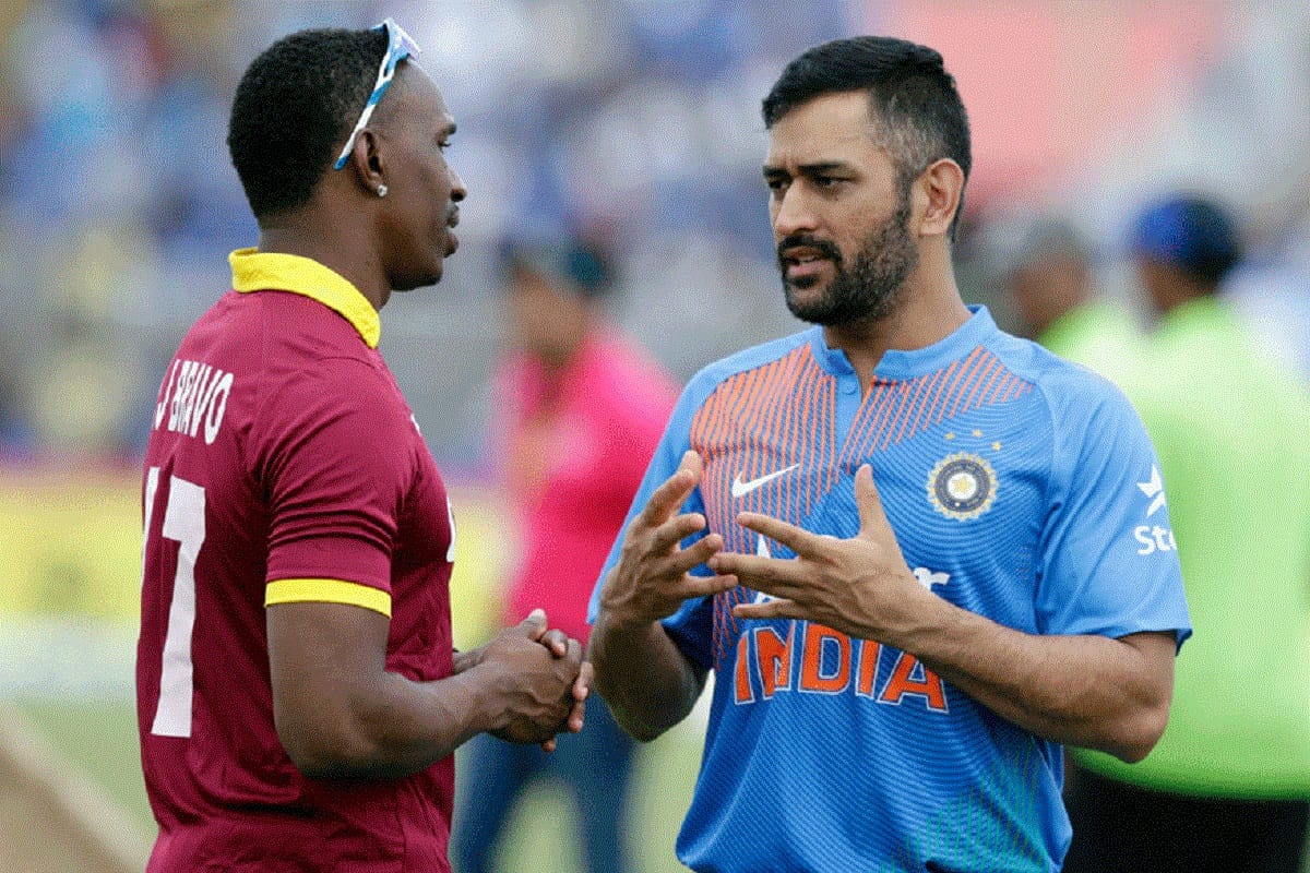 ms dhoni Never forget west indies player travis dowlin
