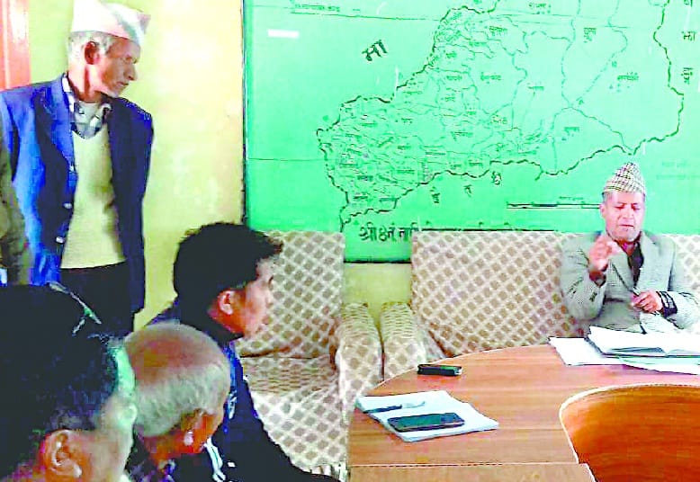 People from Darchula's DM about the problem of the road