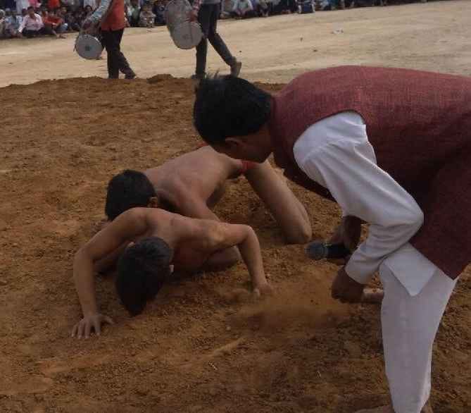 Karnal wrestler Ashoka won the race