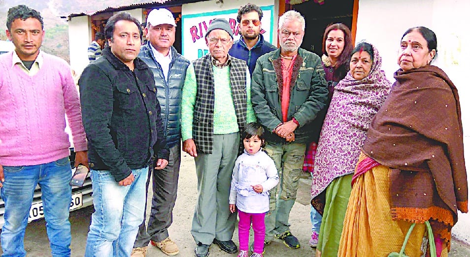 Cine actor came forward with the wings of development