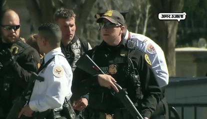 man shoots himself outside the white house