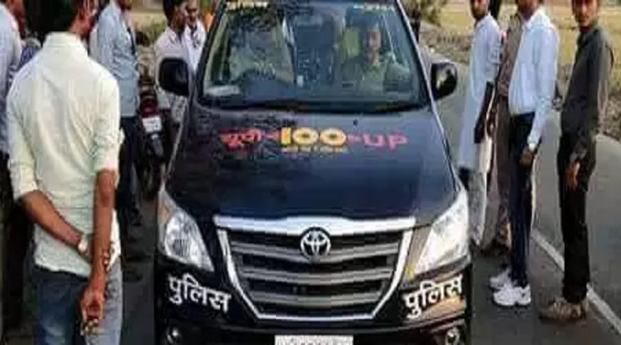 Hindu Yuva Vahini workers with 100 police fight, commotion in the police station