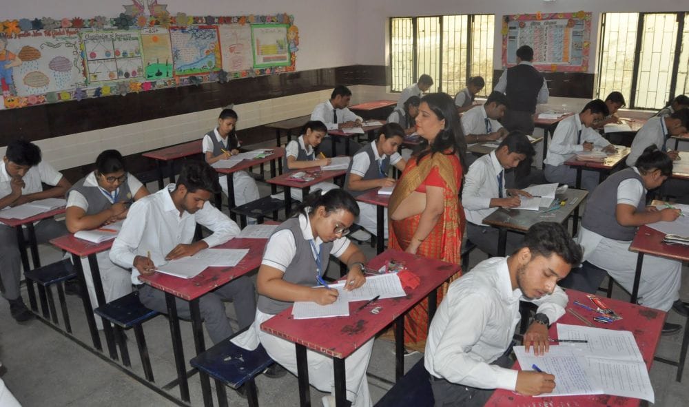 start of cbse exam in agra