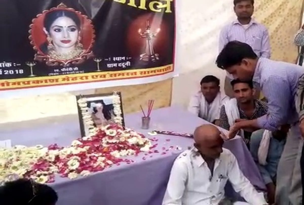 Sridevis fan Mundan after a week of her death