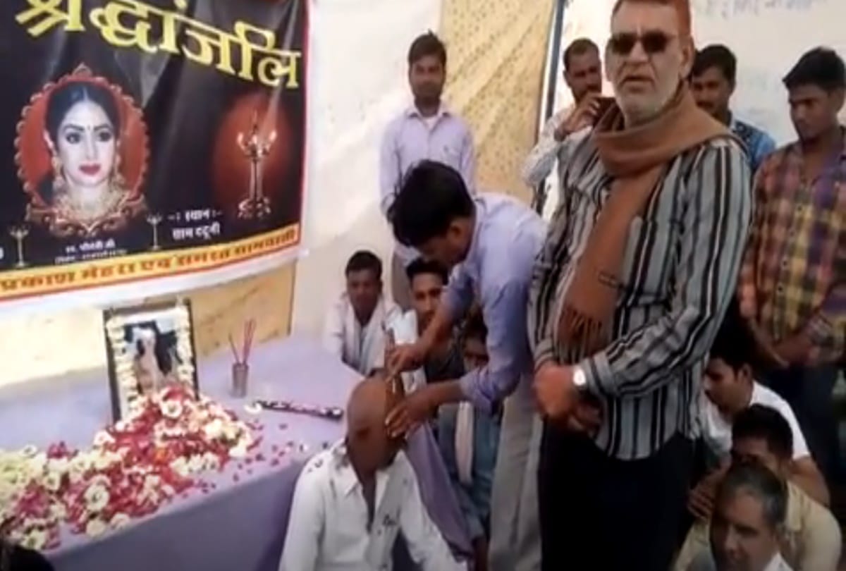 Sridevis fan Mundan after a week of her death