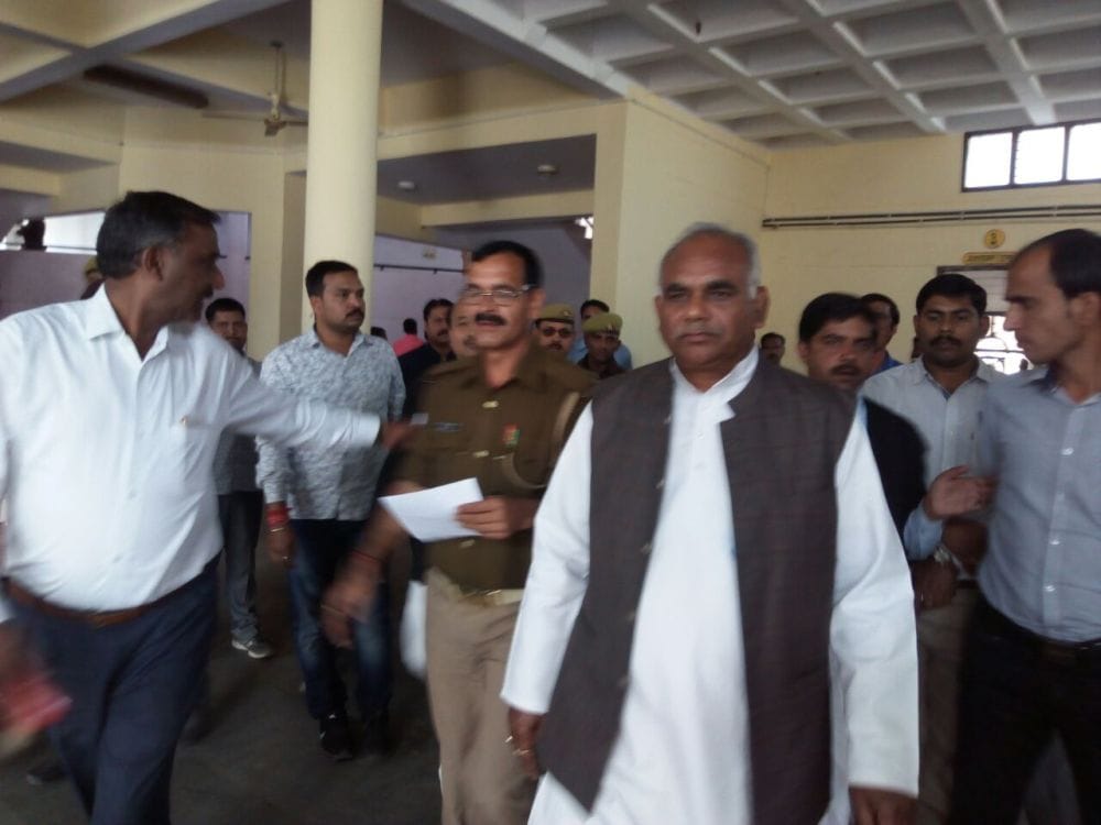 hariom yadav not allowed to vote in rajya sabha elections