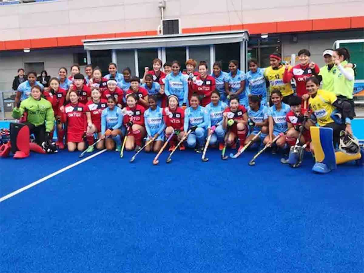 indian womens hockey team beat south korea in first match of five match series