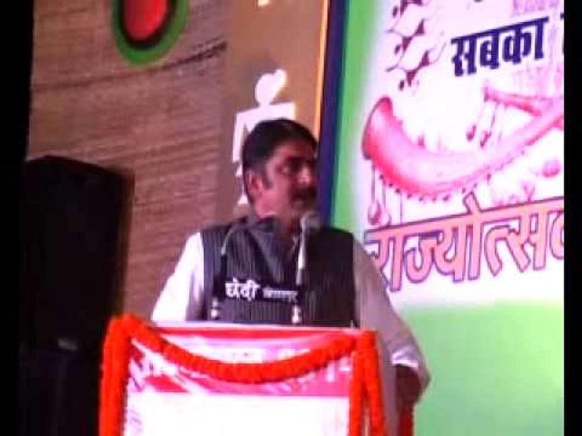 takhatpur mla raju sing threatens ti vaiyen sharma