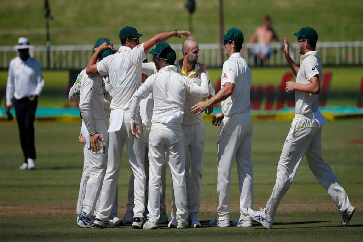 Nathan Lyon charged by bcci for throw ball on front of ab de Villiers 