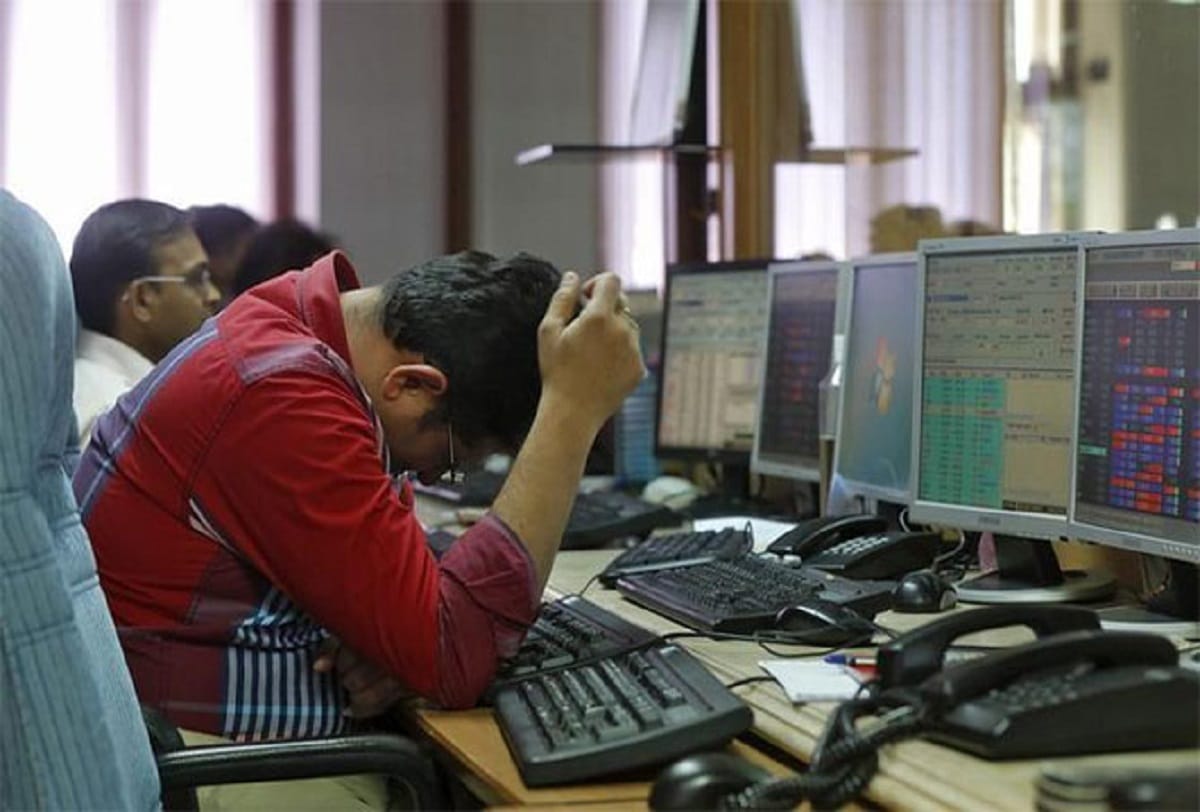 share market slides after three day rally, gold prices up by 170 rupees