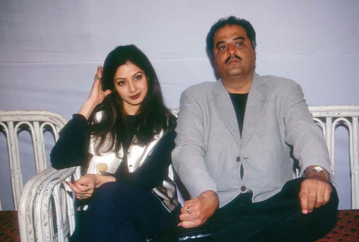 sridevi throwback photo with janhvi kapoor and boney kapoor before death anniversary