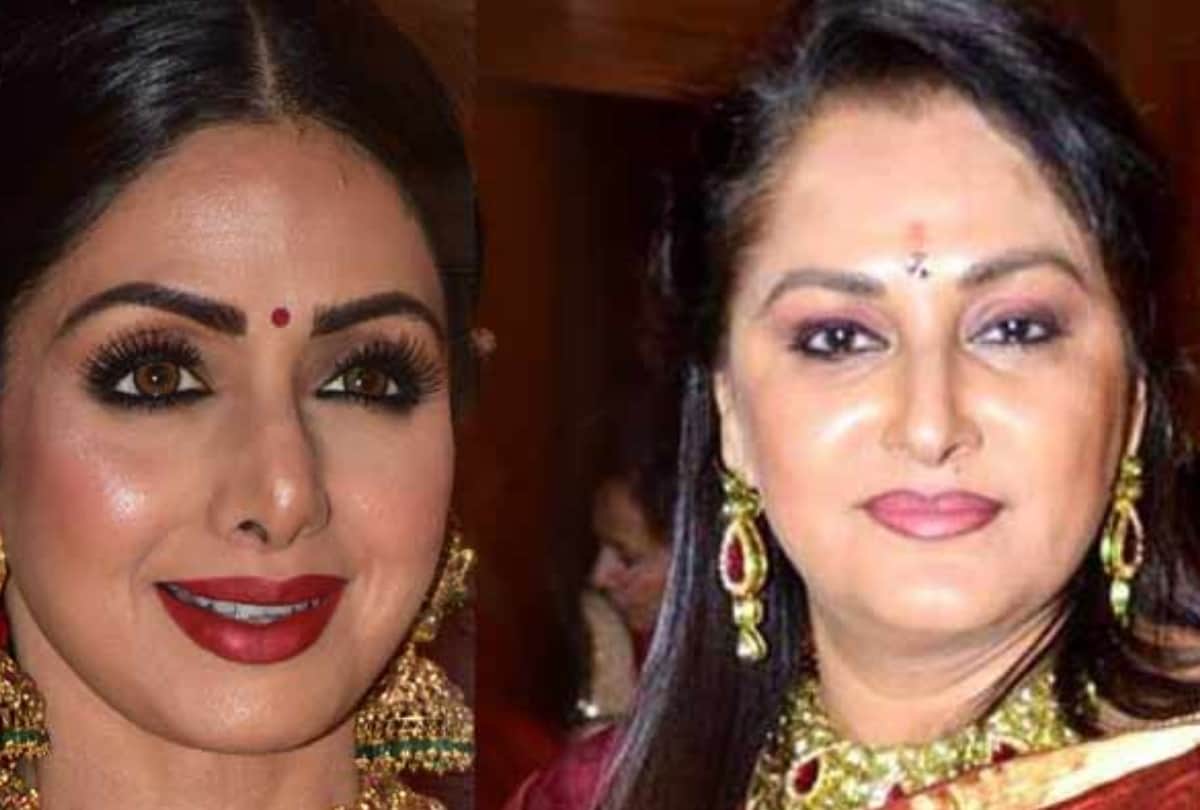 jayaprada said about sridevi that they were having competition 
