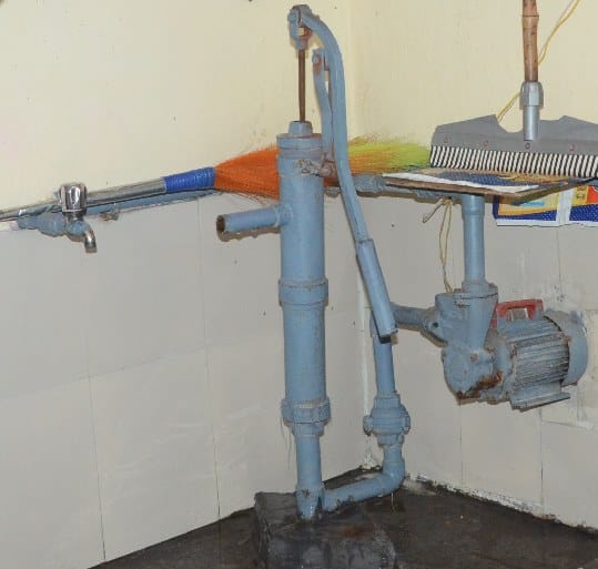 motor in handpumps giving invitation to death