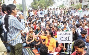 In the SSC exam, the candidates filed for rigging