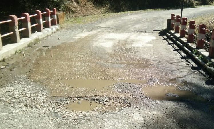 Road condition of Jageshwar Bazar bad