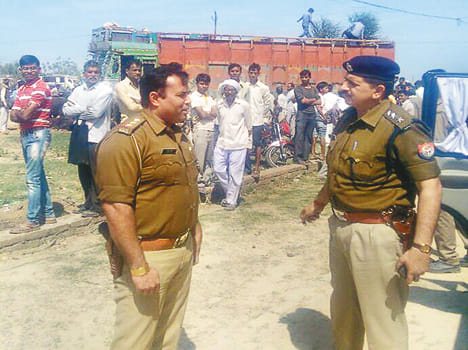 police caught animal filled truck