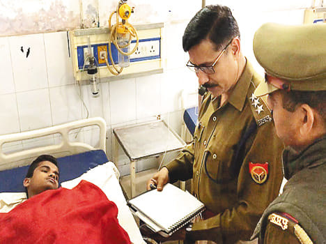 young man injured in fyring