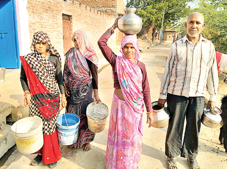The meeting took place but still waiting for water