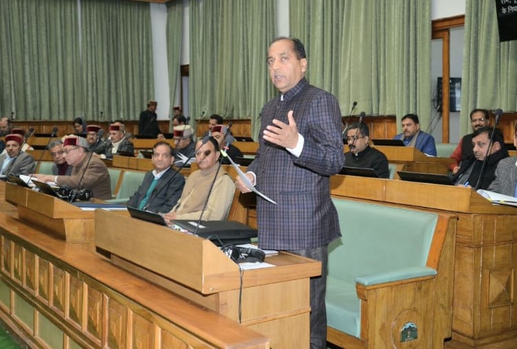 cm jairam thakur statement over walkout of opposition leader