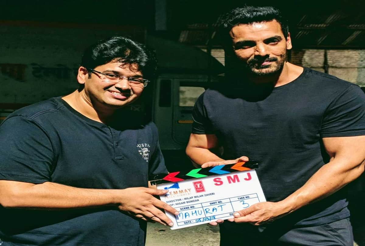 john abraham started shooting of upcoming film smj with director Milap Zaveri