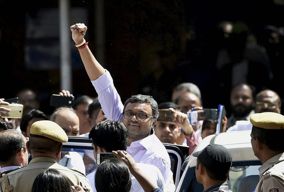 INX Media Case: Karti Chidambaram sent to 3 days of CBI custody by Special CBI court 