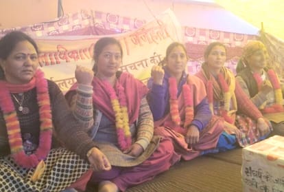 rally and agitation against cm at janjehli mandi himachal