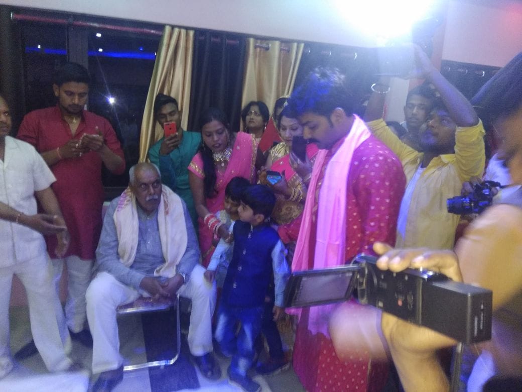 bhojpuri singer lollypop lagelu pawan singh marriage exclusive photos