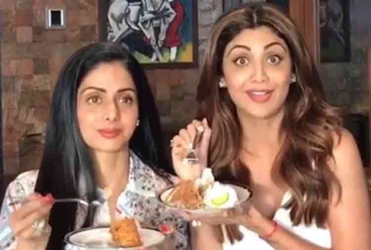 shilpa shetty remembers sridevi shared a throwback video goes viral
