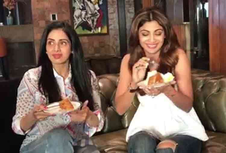 shilpa shetty remembers sridevi shared a throwback video goes viral