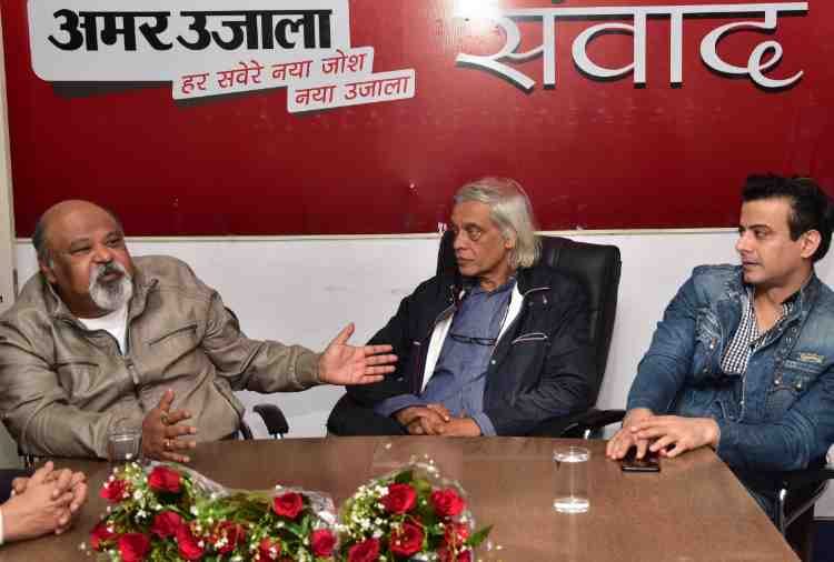 bollywood actor saurabh shukla in chandigarh for movie promotion