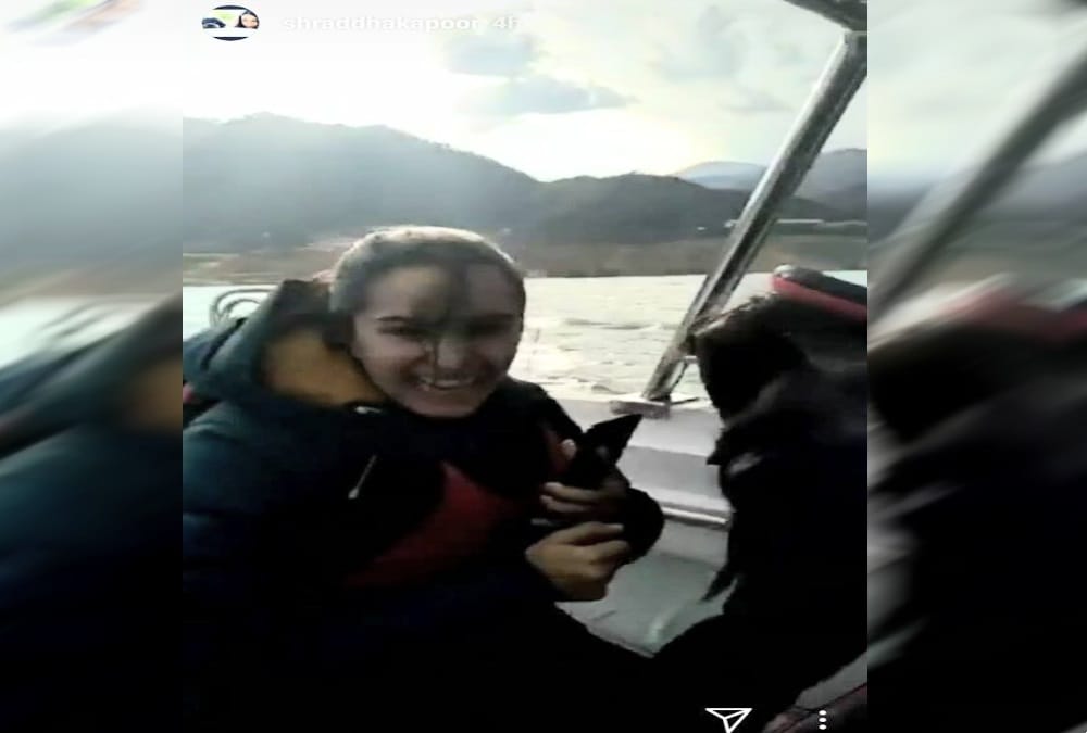 storm in tehri lake, shraddha kapoor shooting