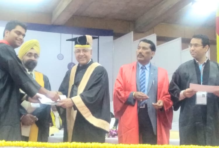 rajat sharma of hamirpur top in punjab university