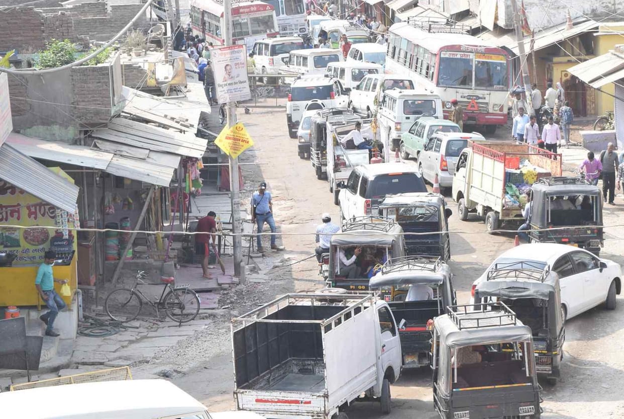 No entry for heavy vehicles in Delhi from today evening