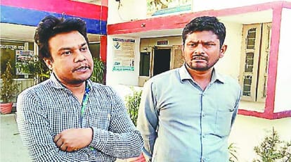 Ruckus of BJP workers in police station, wrong behavior with inspector in meerut