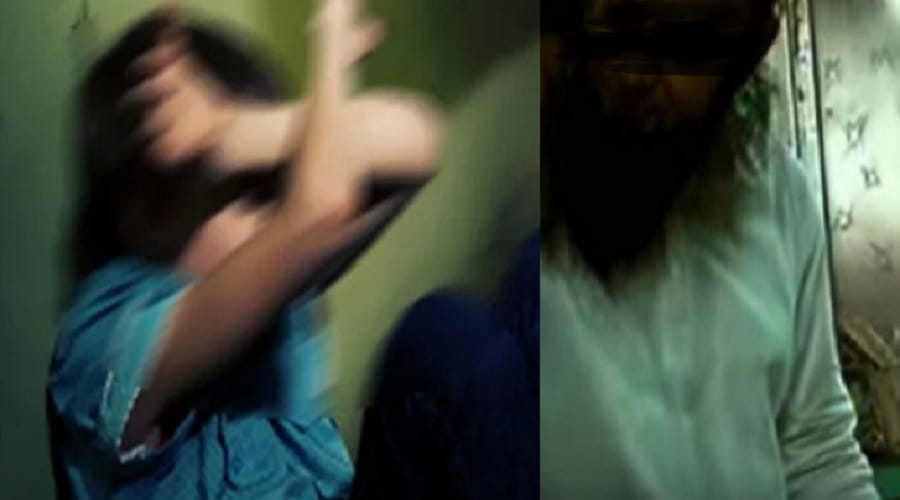 Maulana tried to rap with a little girl at meerut