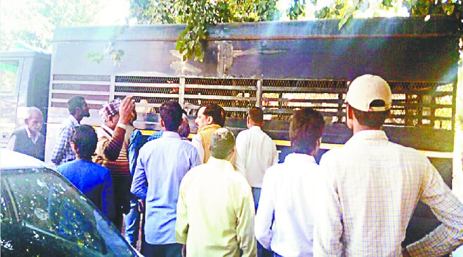 Prisoner fled the court, fear in officials
