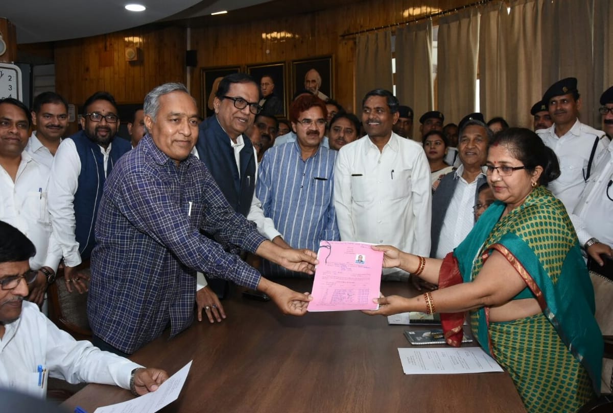 rajya sabha candidate of BSP filed nomination form