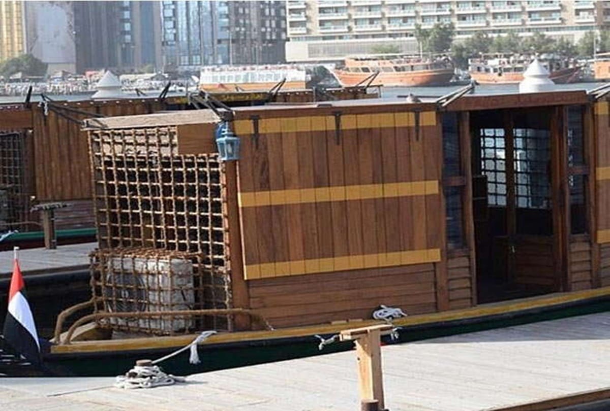 with 17 air conditioned boat boutiques floating market is coming to Dubai