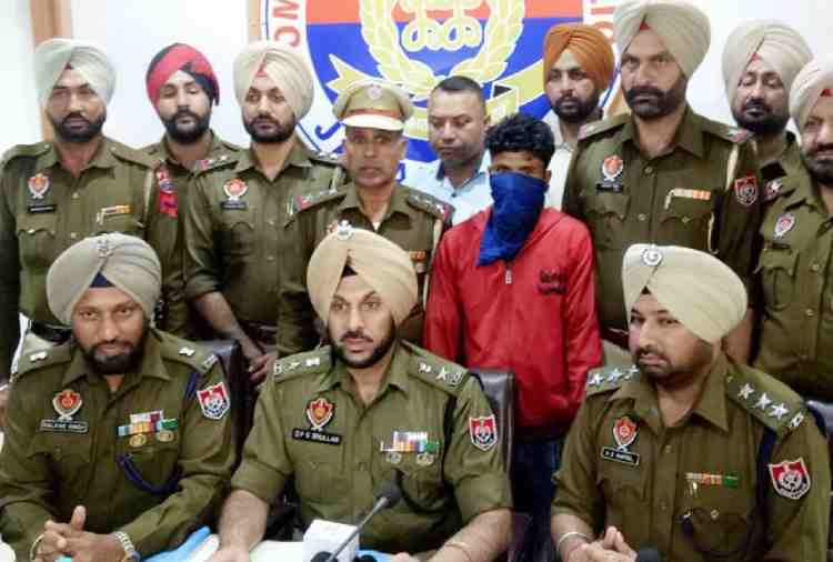 punjab hindu leader vipan sharma murderer gansgter saraj mintu arrest