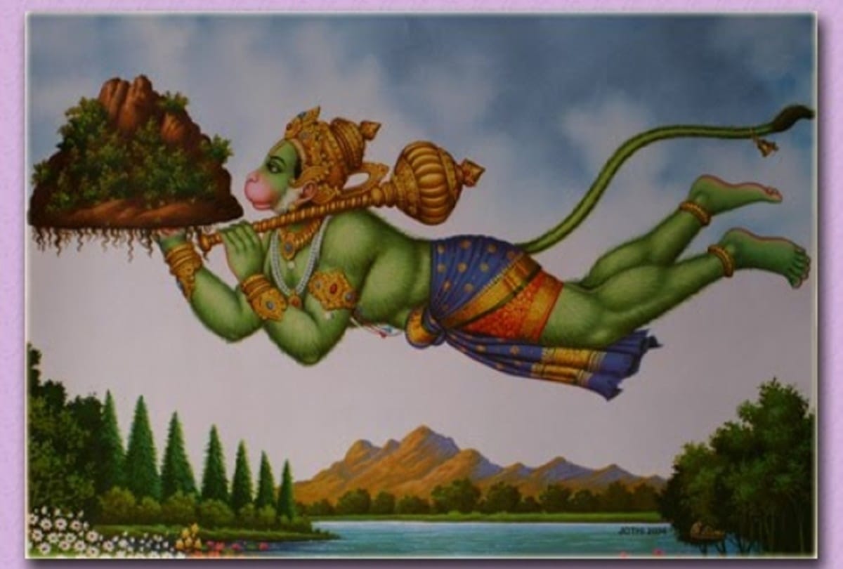 a place in india where people hate lord hanuman