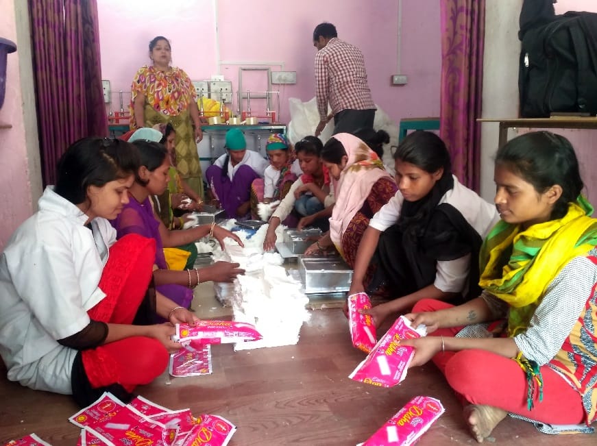 Thease are Padwoman of Gorakhpur