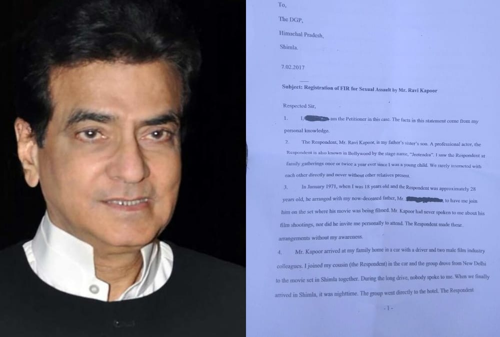 shimla police questionnaire to bollywood actor jeetendra in sexual harassment case