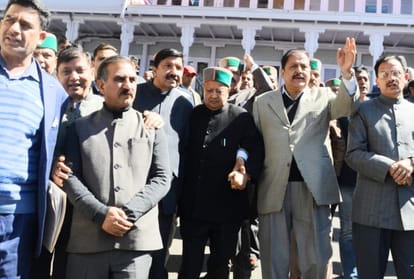 himachal budget session ruckus in vidhansabha