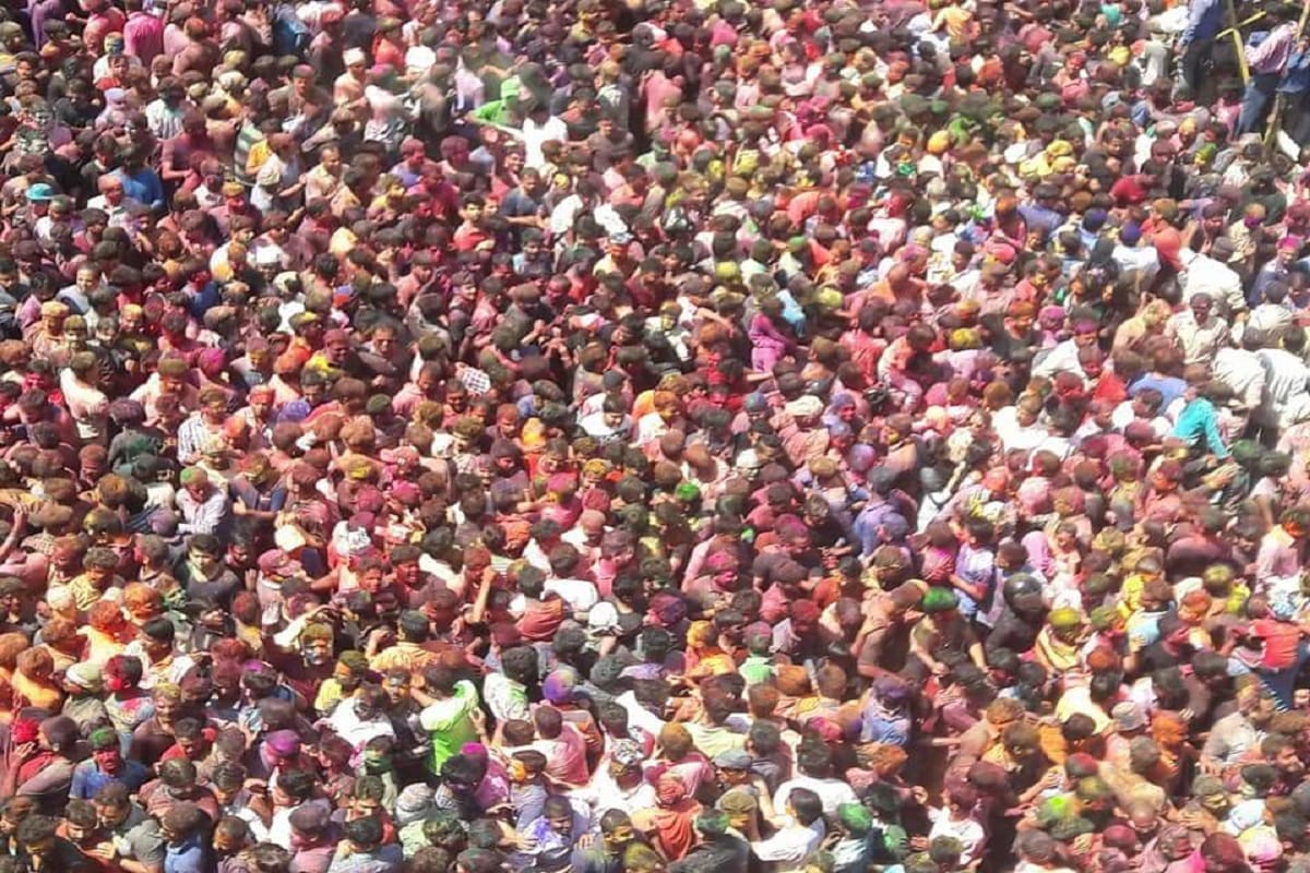 5 days After Holi celebrations of Rang panchami in Indore