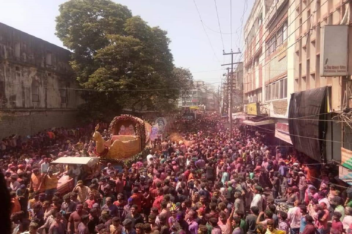 5 days After Holi celebrations of Rang panchami in Indore