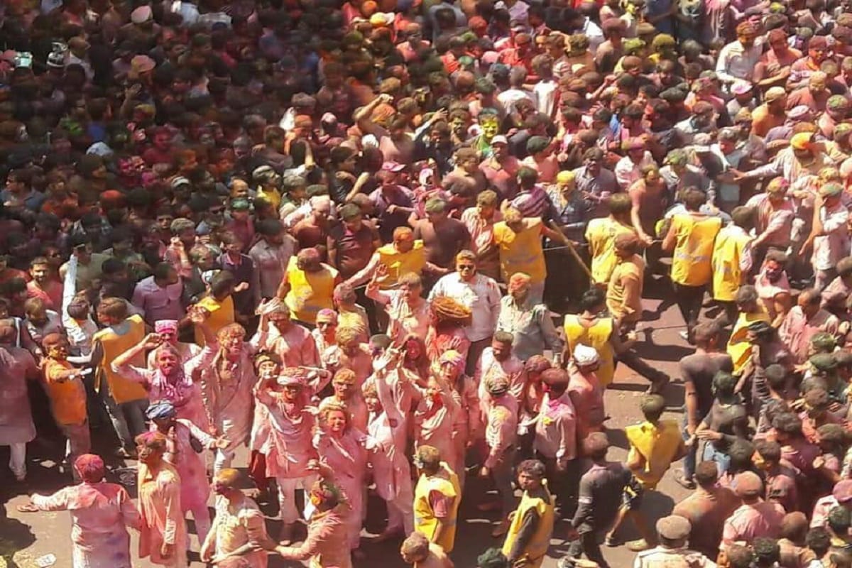 5 days After Holi celebrations of Rang panchami in Indore